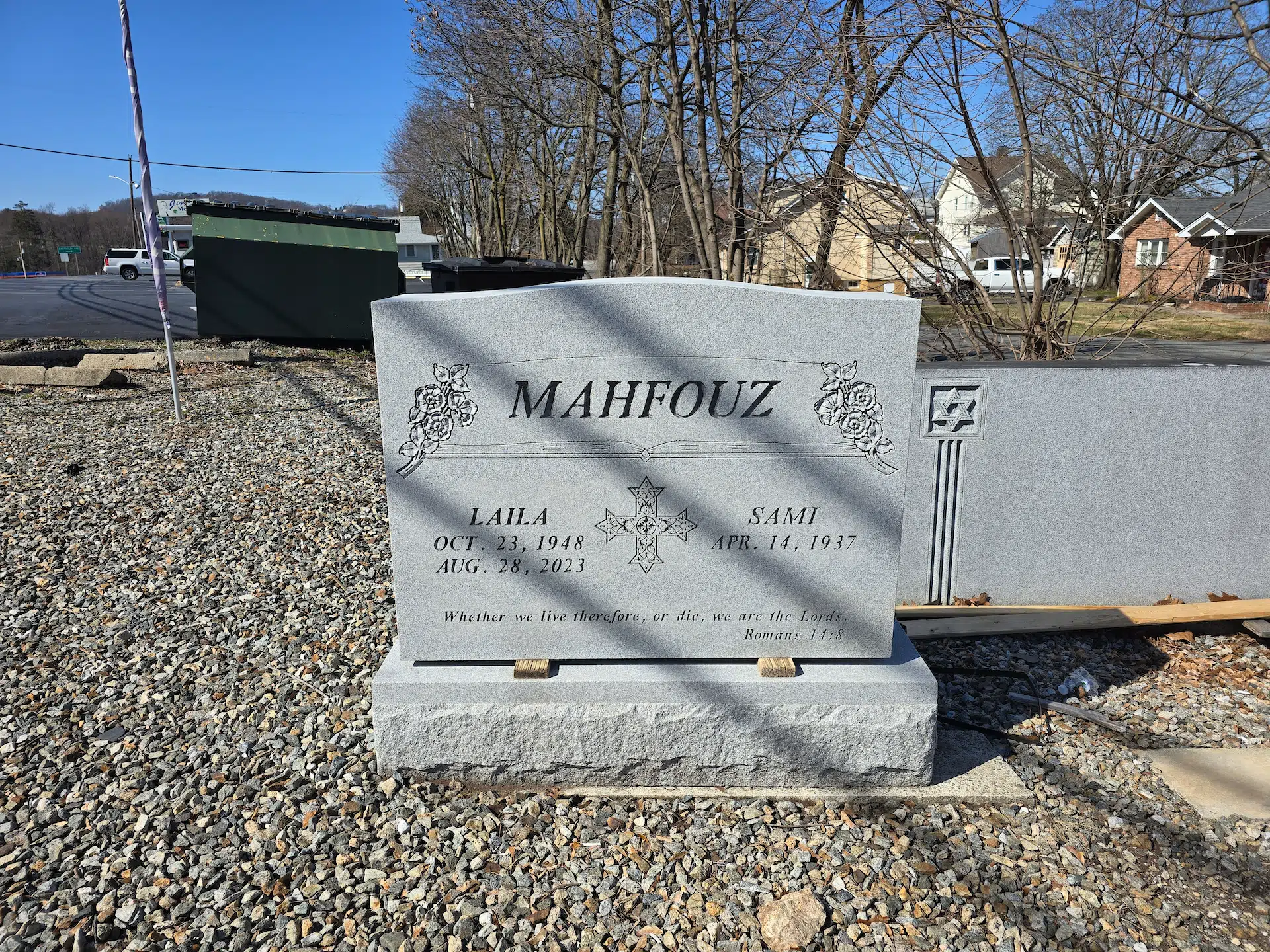 Granite Headstone Maker / Company hand-carved by Headstone Company Guide in NJ — image 1